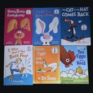 Set Of 6 Dr. Seuss Children's 'I Can Read That All By Myself' Beginner Books